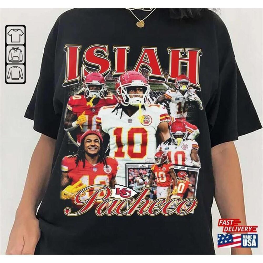 Isiah Pacheco Sport Shirt Tshirt90S2023 Png